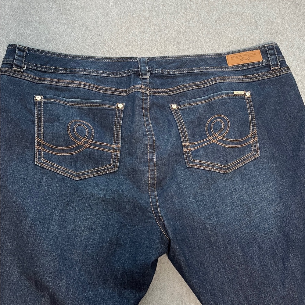 Melissa McCarthy Classic Jeans Size 28W - Picture 6 of 10